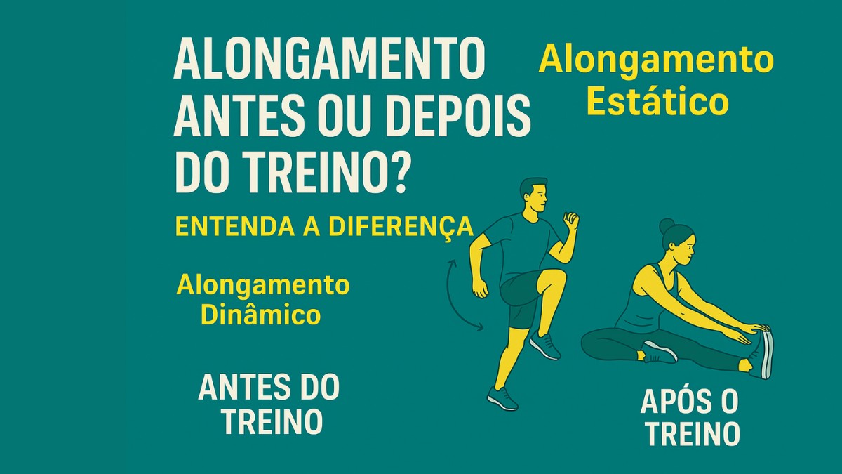 Alongamento Antes ou Depois do Treino?