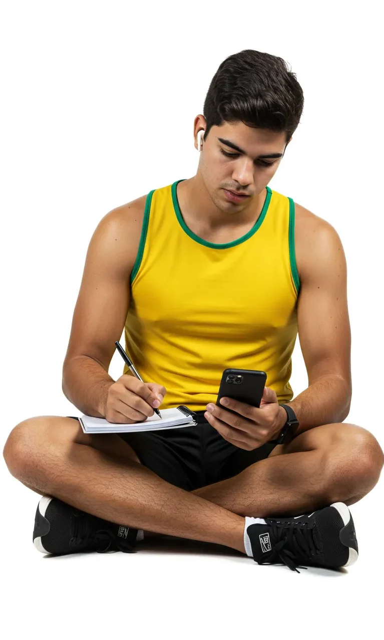 Galera da Educação Fisica - educacaofisicaead - Sobre - Homem estudando