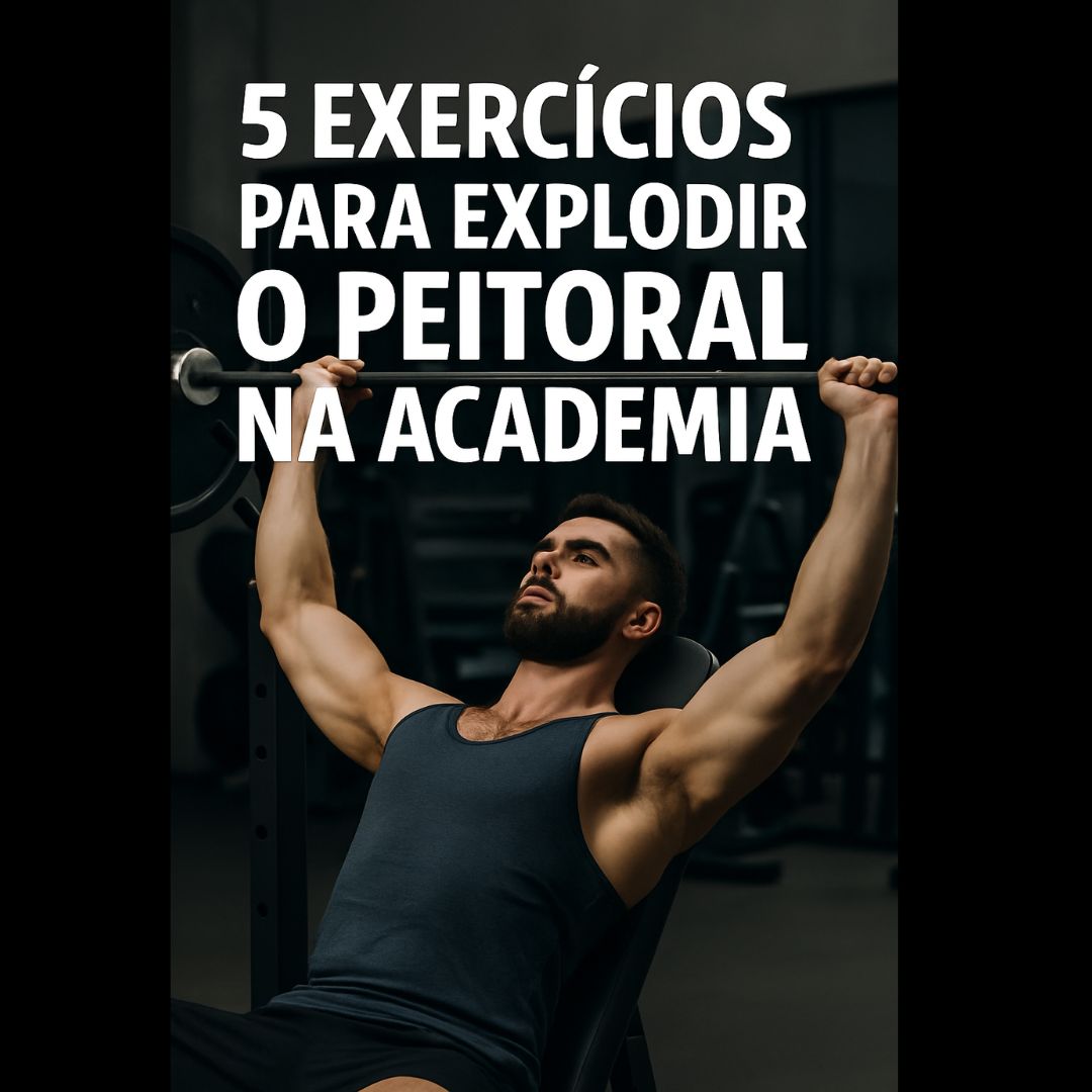 🏋️‍♂️ Os 5 Melhores Exercícios para Peitoral na Academia