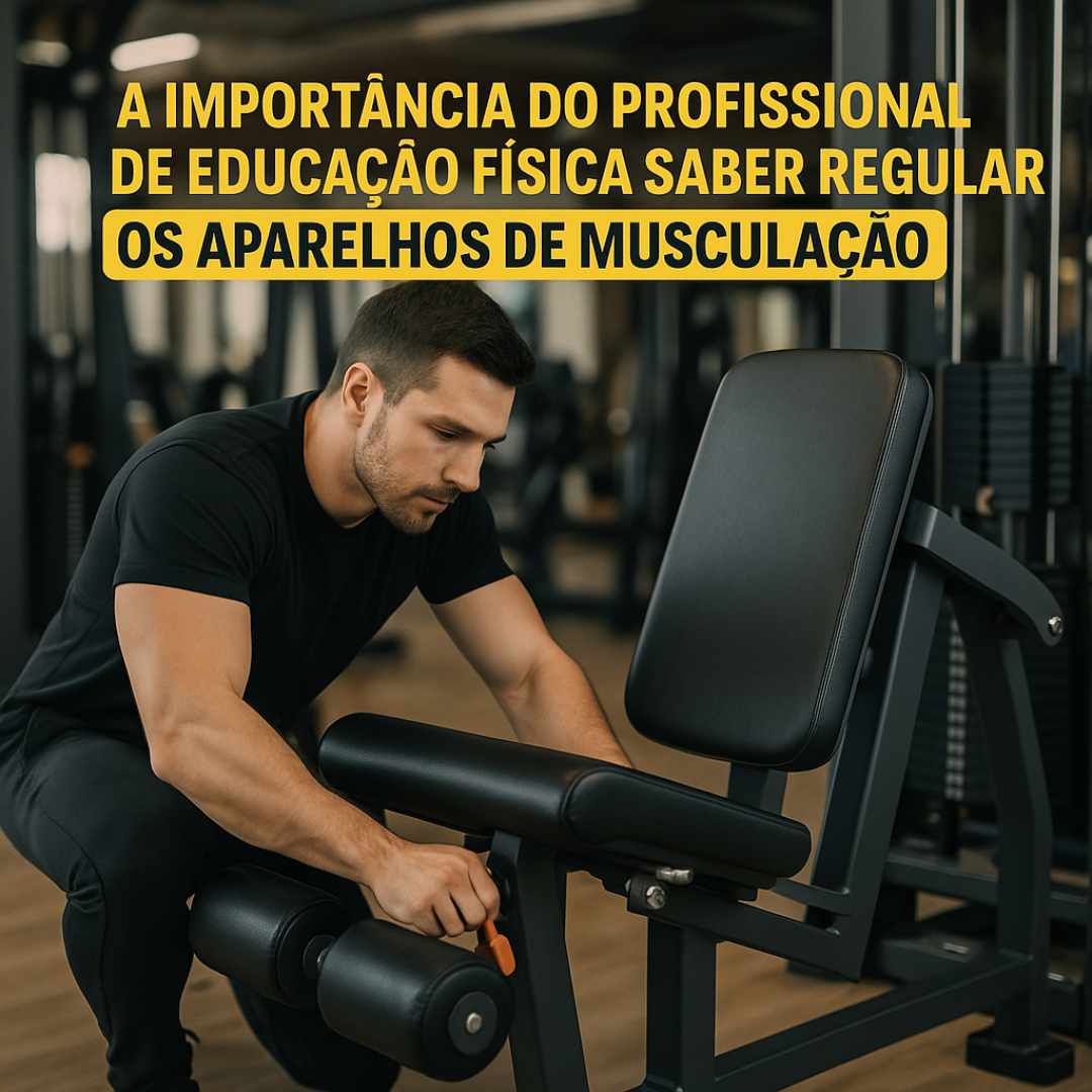 A Importância do Profissional de Educação Física Saber Regular os Aparelhos de Musculação