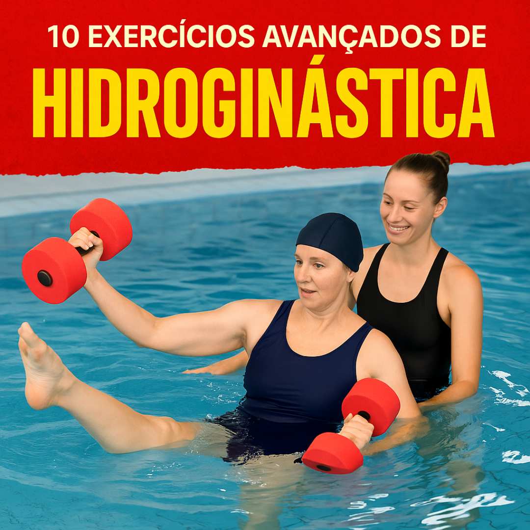 10 Exercícios Avançados de Hidroginástica